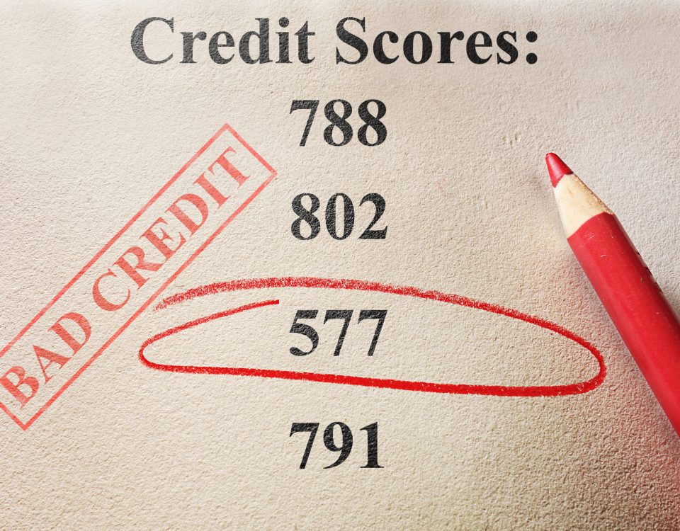 bad credit score